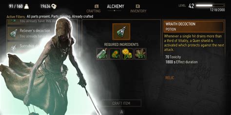 ekimmara decoction|witcher 3 decoctions.